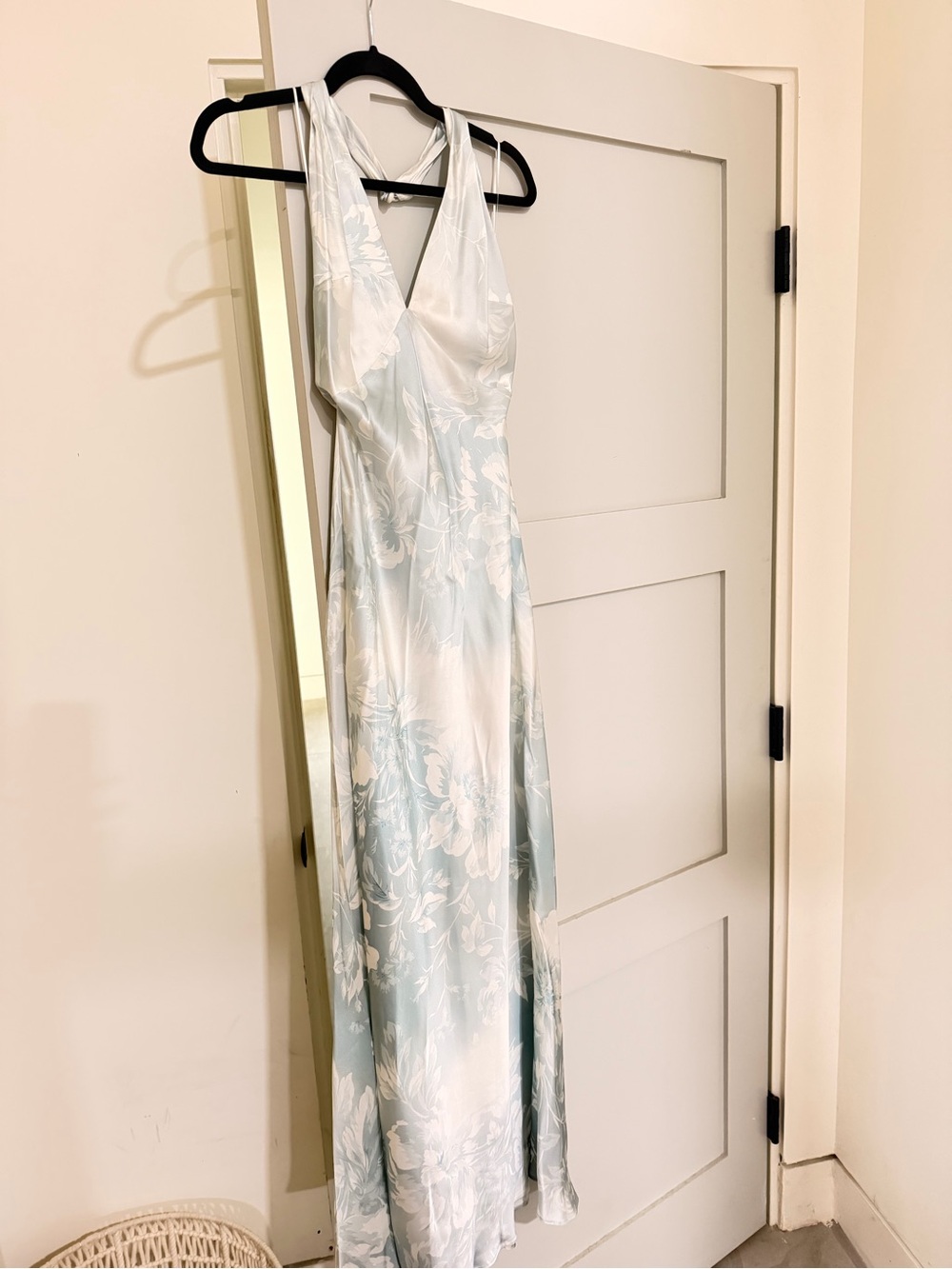 Reformation Daniela Silk Dress - Color: Halo - Picture 2 of 4